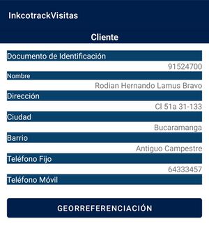 Cliente para Geo-referenciar